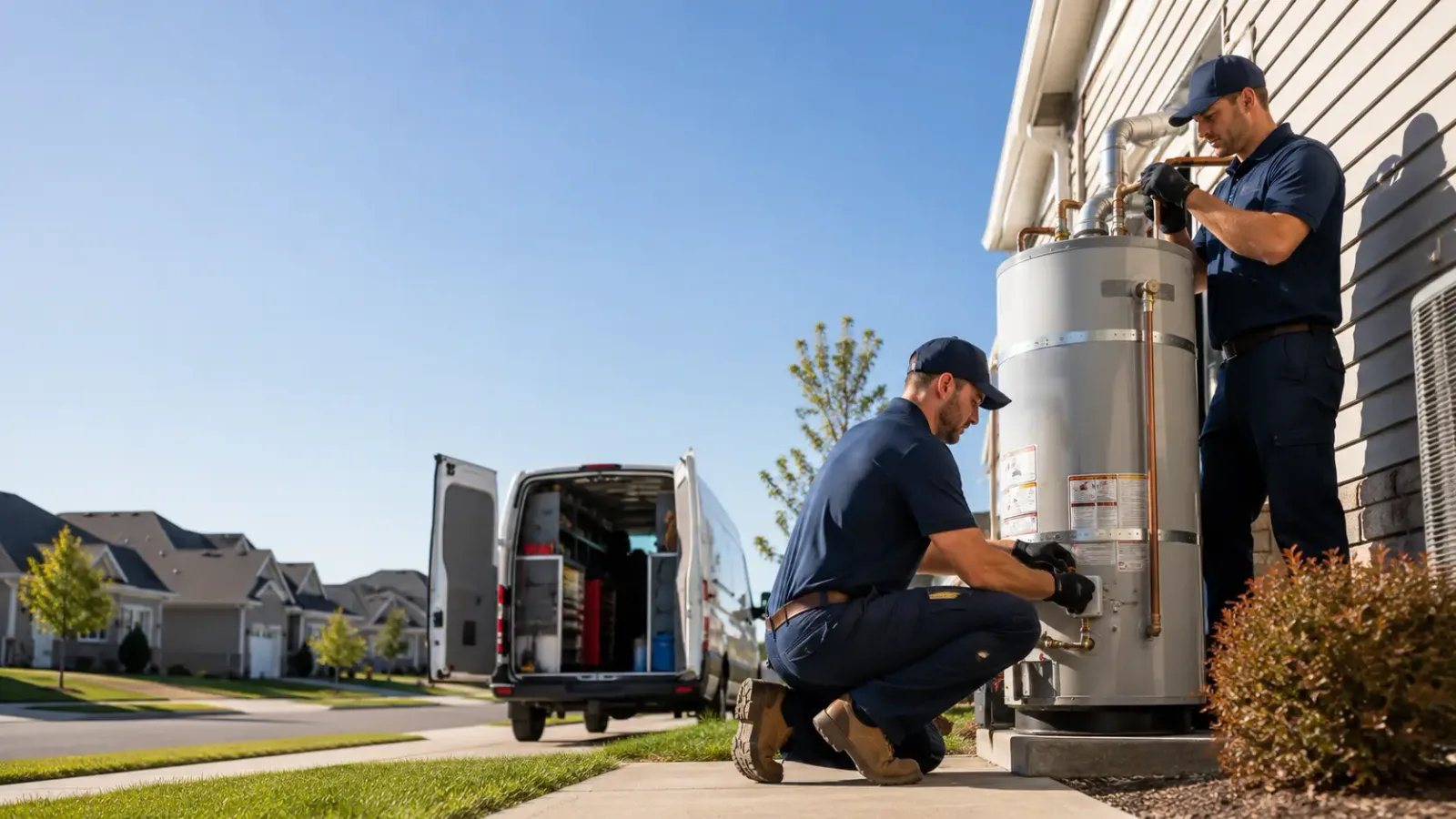 Water Heater Installation in Olmstead, KY